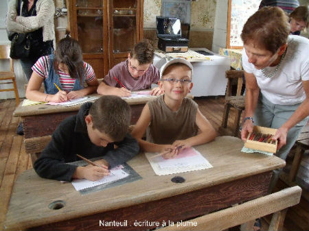 Nanteuil écriture plume